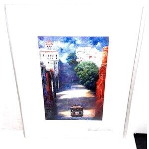 San franciso cable car artwork